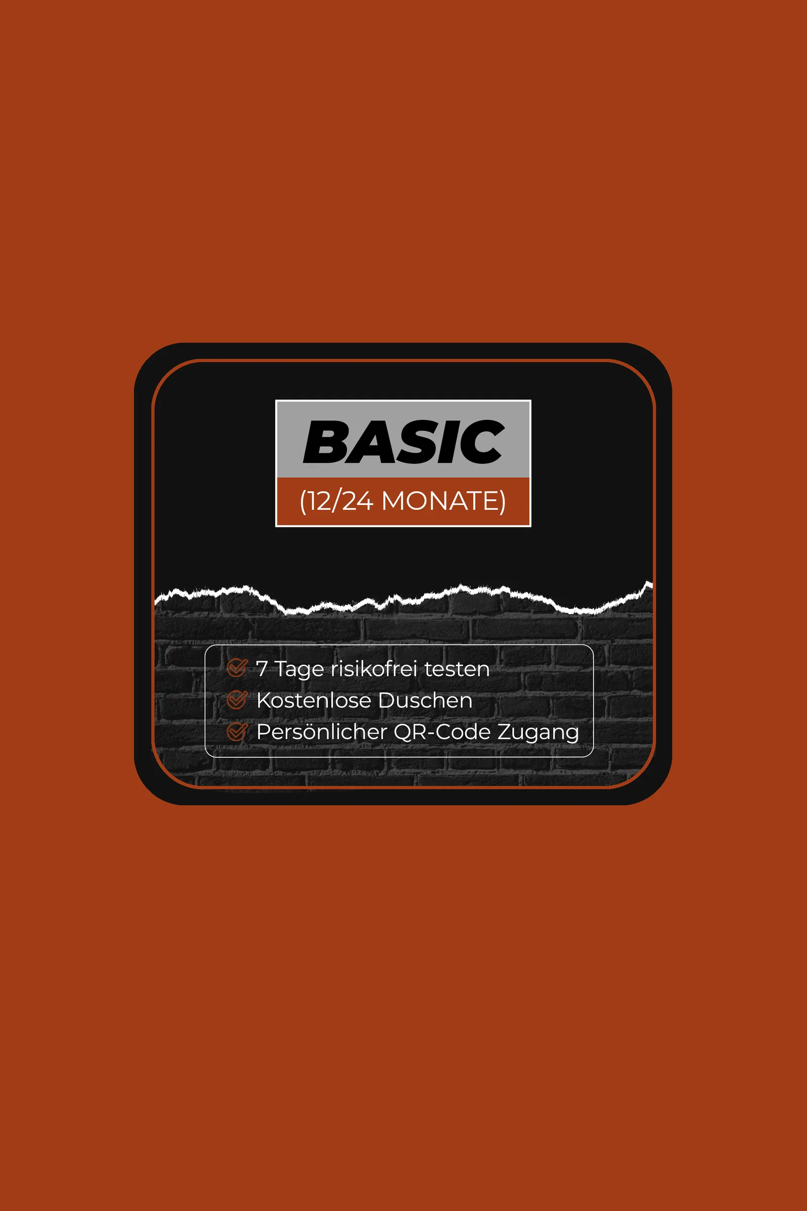 BrickFit Basic &ndash; Tarif&uuml;bersicht