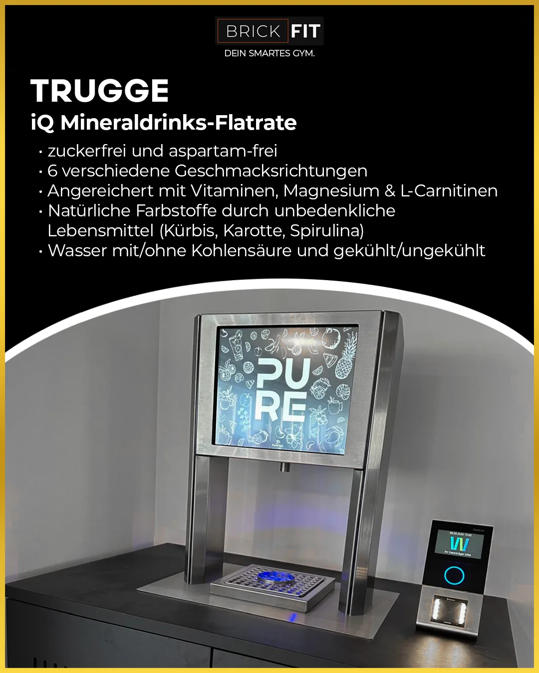 Trugge iQ Mineraldrink-Flatrate